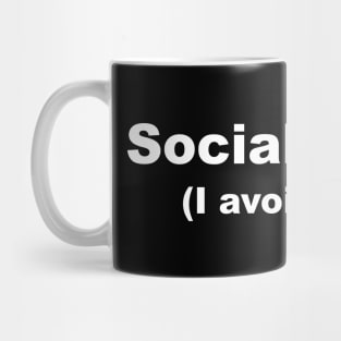 Social Vegan I Avoid Meet Mug